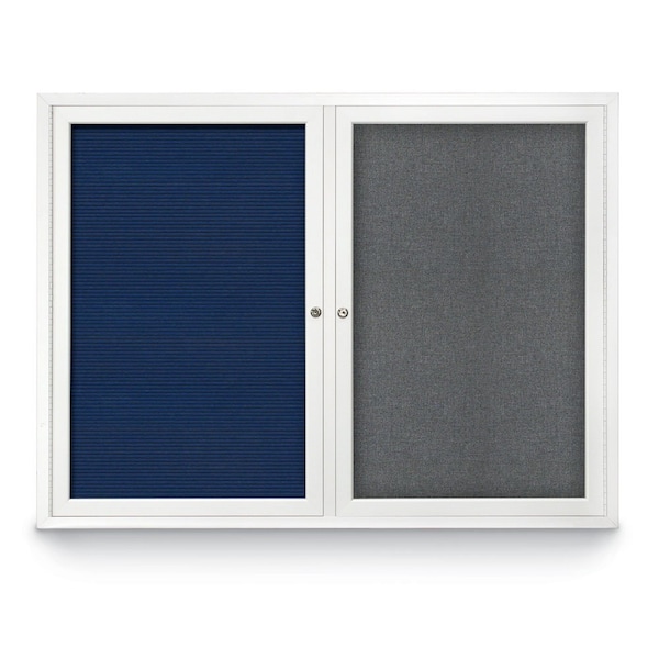 Corkboard, Buff/Bronze, 48" x 36"